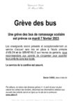 Grève des bus du 7 février 2023